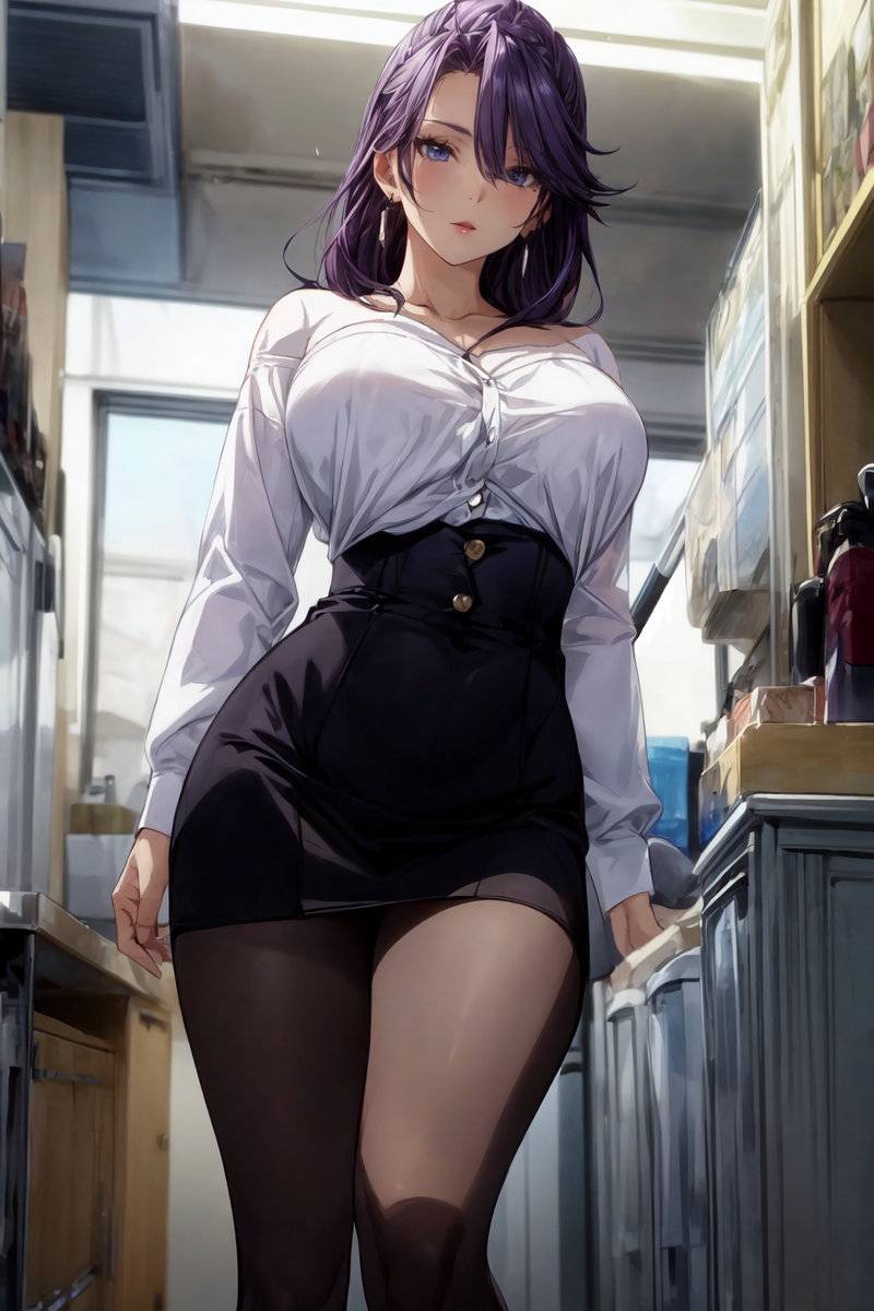 黒川栞-pixiv插画-作品交流服务