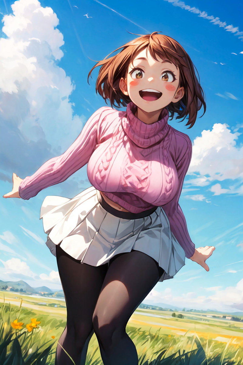 麗日お茶子-pixiv插画-作品交流服务