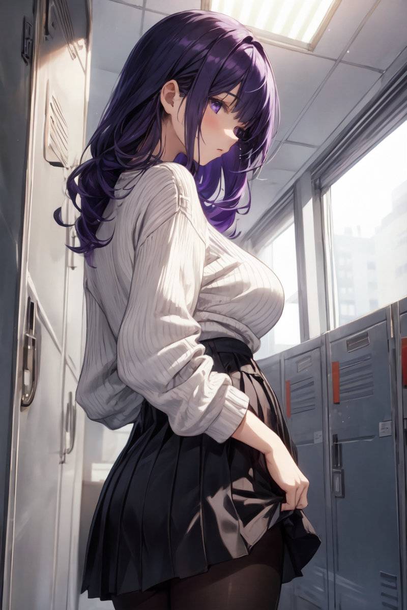 雷電(白)-pixiv插画-作品交流服务