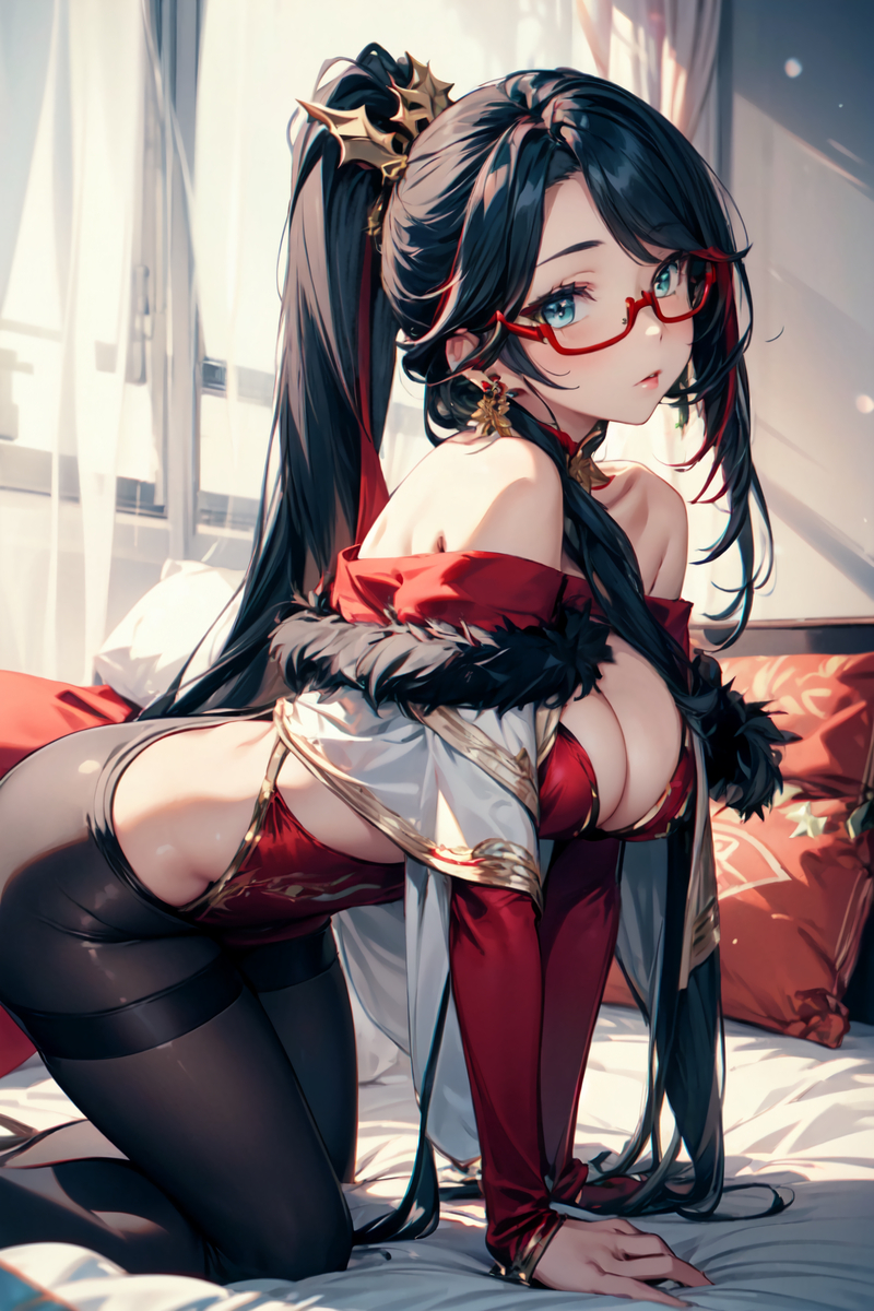 閑雲(クリスマス)-pixiv插画-作品交流服务