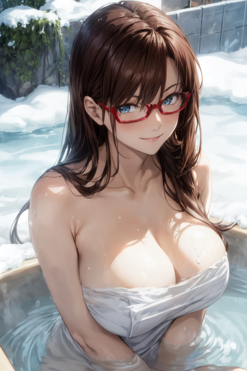 胸の大きいいい女(冬)-pixiv插画-作品交流服务