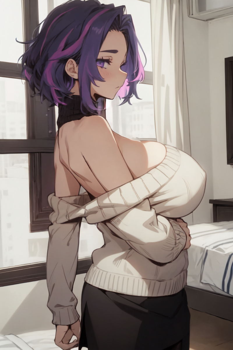 レディ・ナガン(ニット)-pixiv插画-作品交流服务