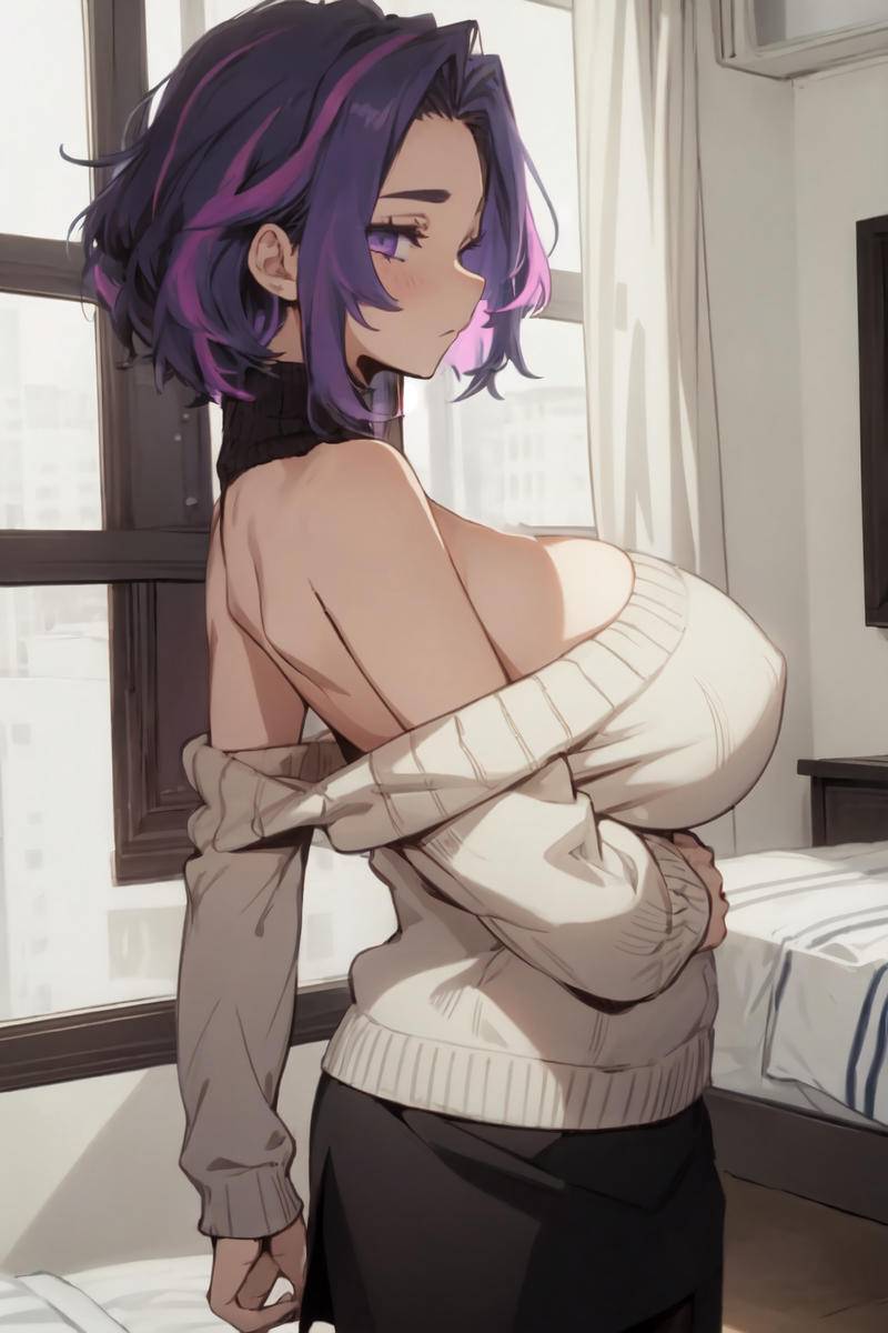レディ・ナガン(ニット)-pixiv插画-作品交流服务