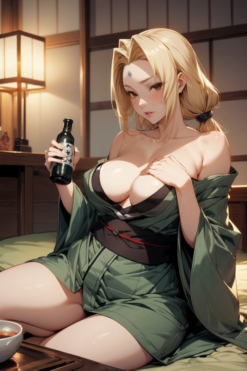 綱手(年末)-pixiv插画-作品交流服务