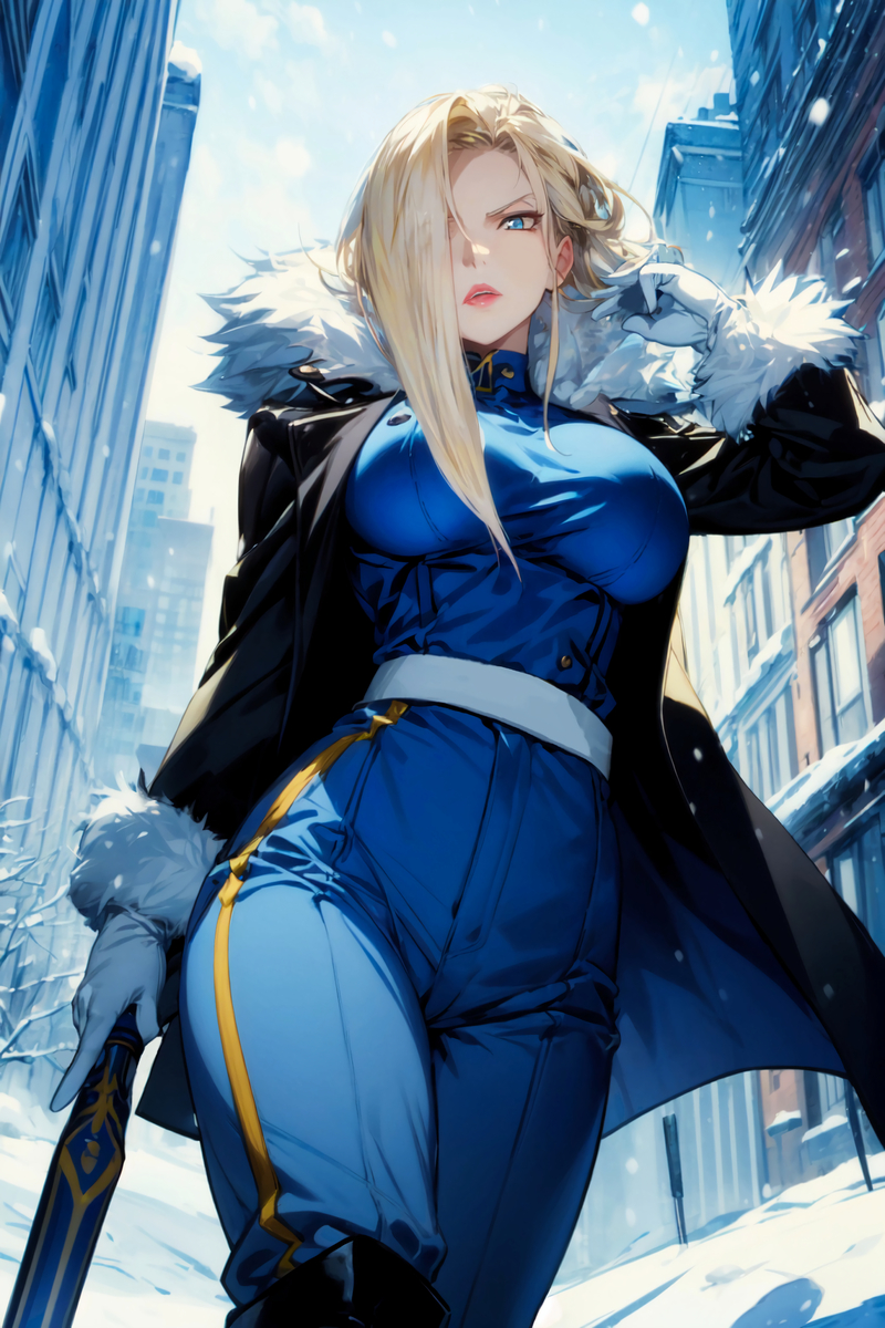 オリヴィエ(鋼の錬金術師)-pixiv插画-作品交流服务