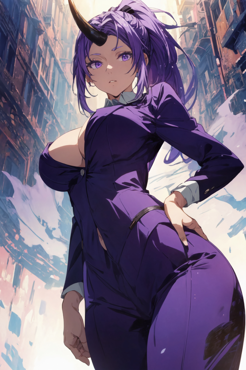 シオン(下からアングル)-pixiv插画-作品交流服务