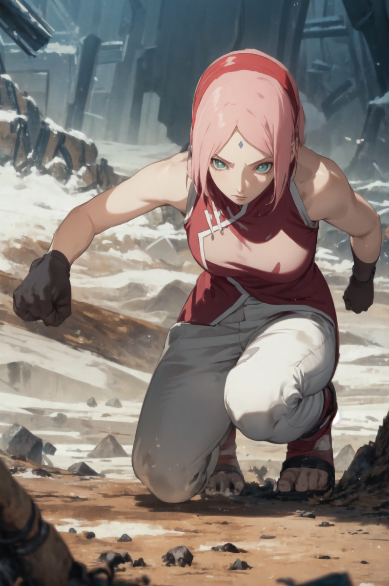 サクラ(NARUTO)-pixiv插画-作品交流服务