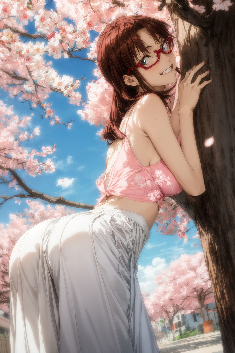 春よ来い(胸の大きいいい女)-pixiv插画-作品交流服务