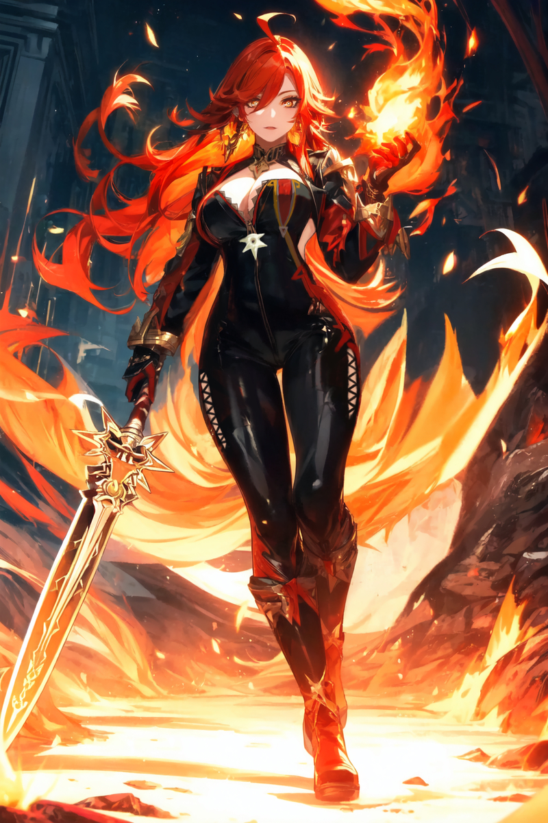 マーヴィカ(立ち絵)-pixiv插画-作品交流服务