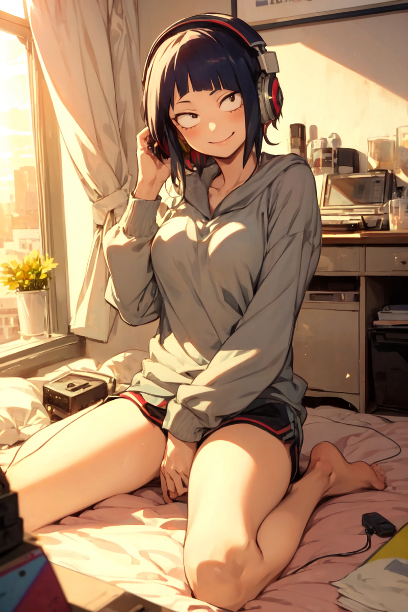 耳郎響香（日常）-pixiv插画-作品交流服务