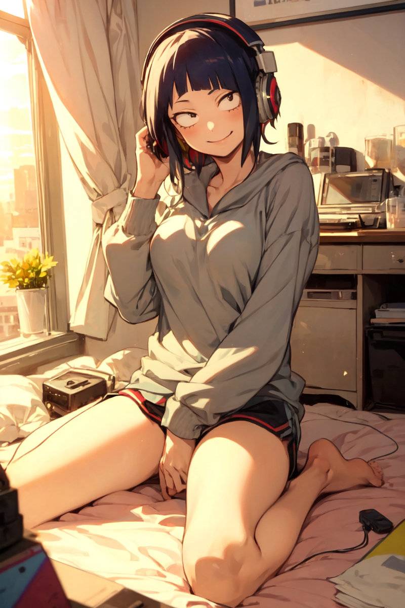 耳郎響香（日常）-pixiv插画-作品交流服务