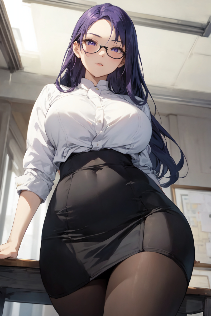 雷電(教師)-pixiv插画-作品交流服务