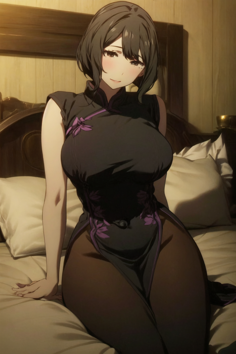 エルザ(チャイナドレス)-pixiv插画-作品交流服务