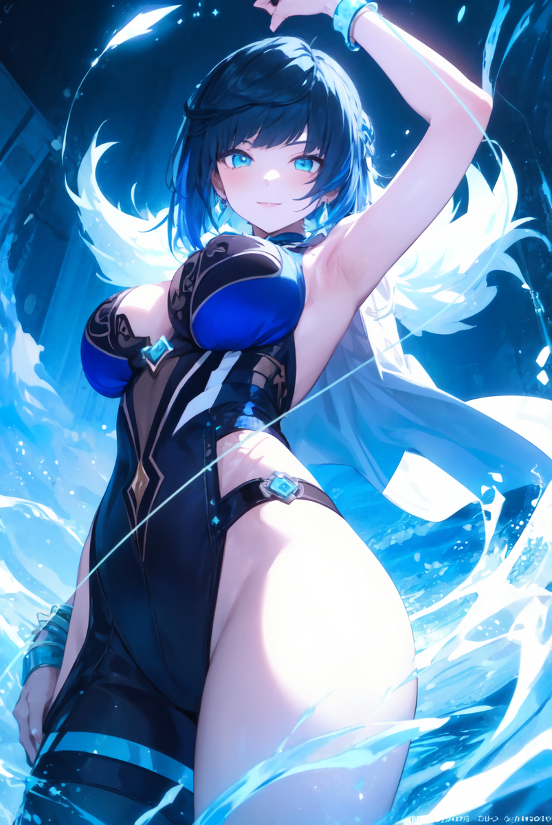 夜蘭(夜)-pixiv插画-作品交流服务