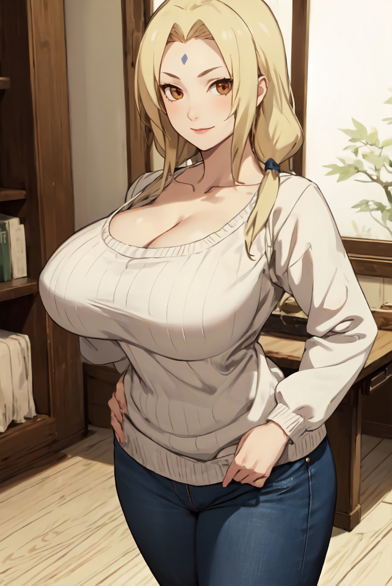 綱手(2つの世界線)-pixiv插画-作品交流服务