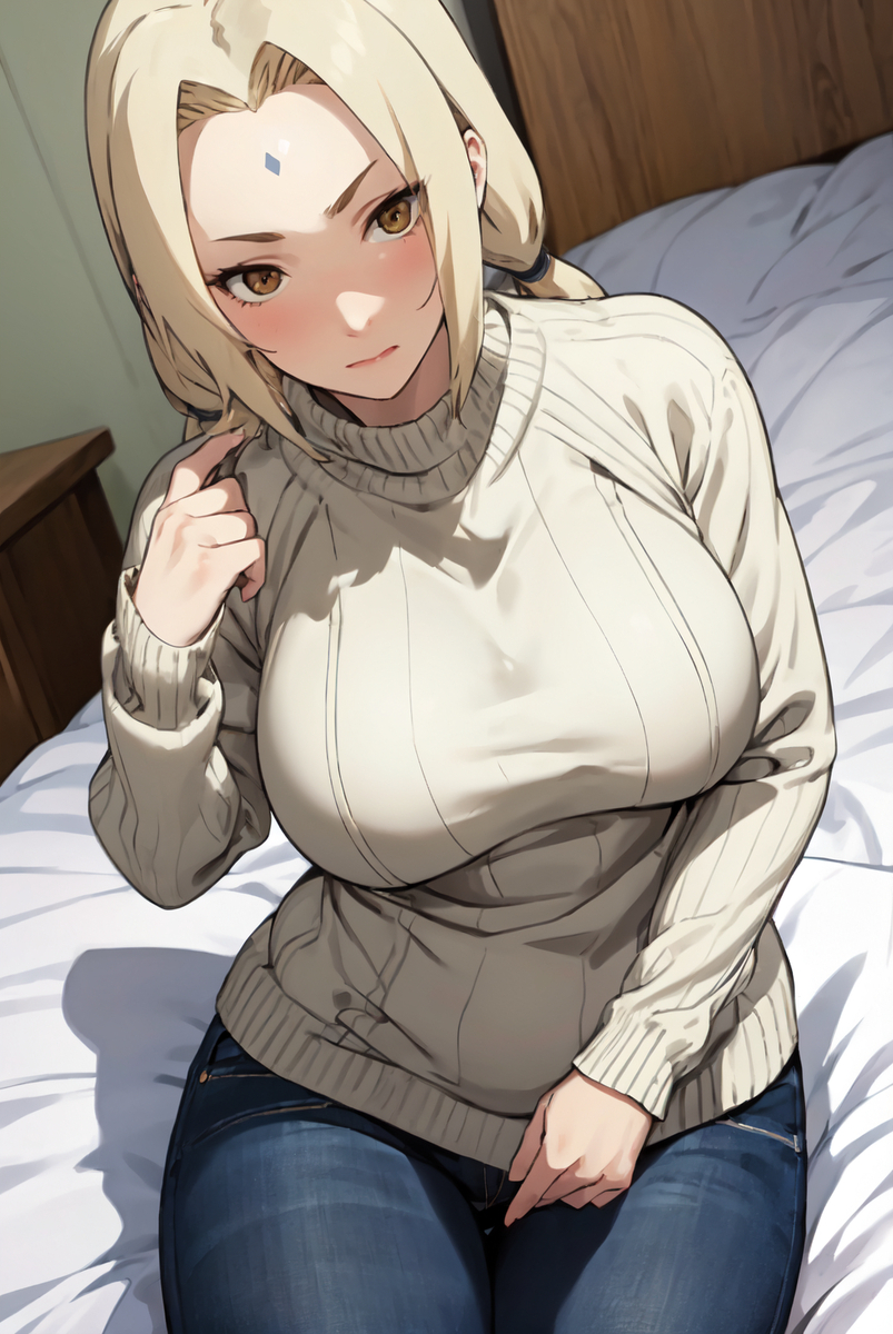 綱手(2つの世界線)-pixiv插画-作品交流服务