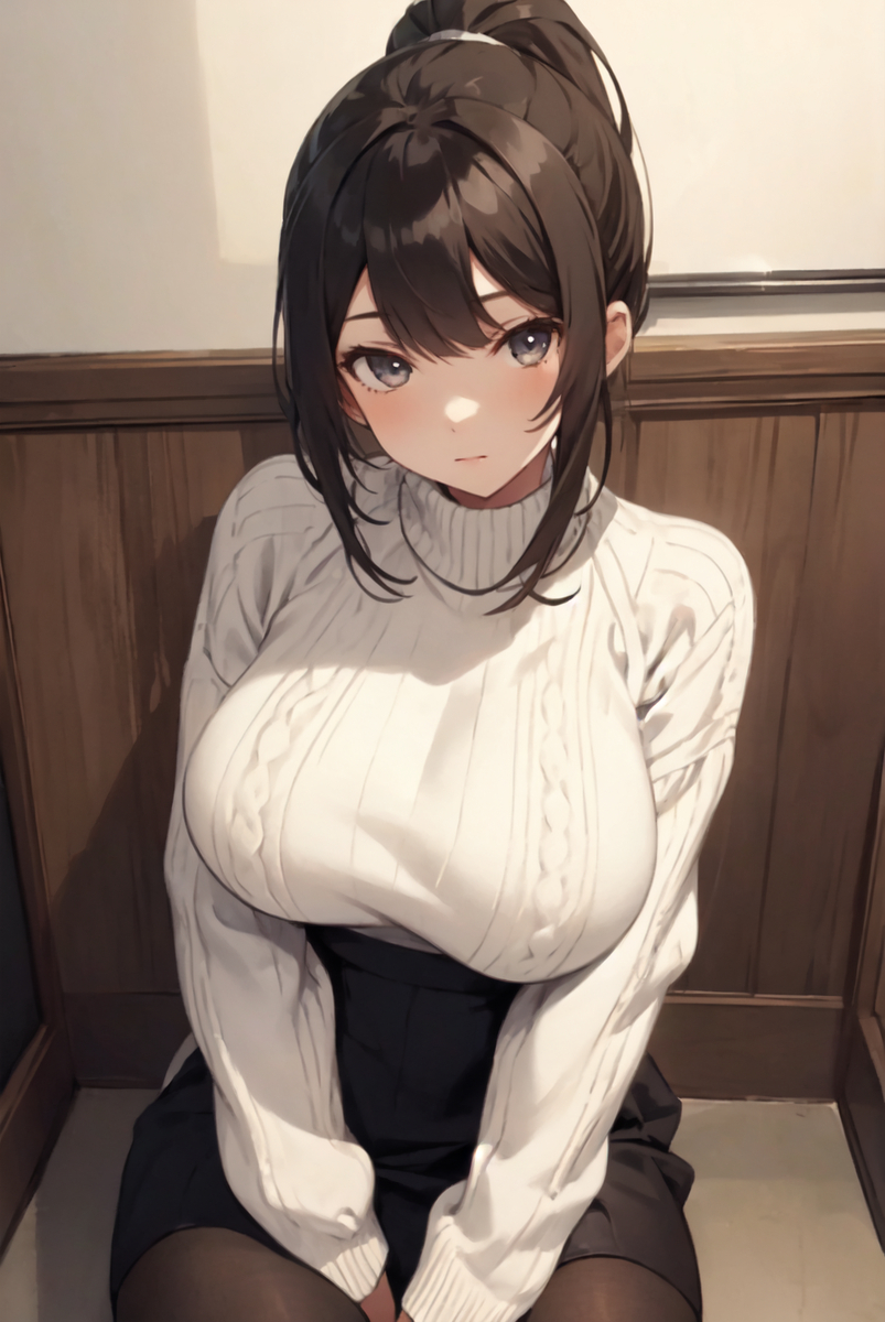 茶柱(ニット)-pixiv插画-作品交流服务