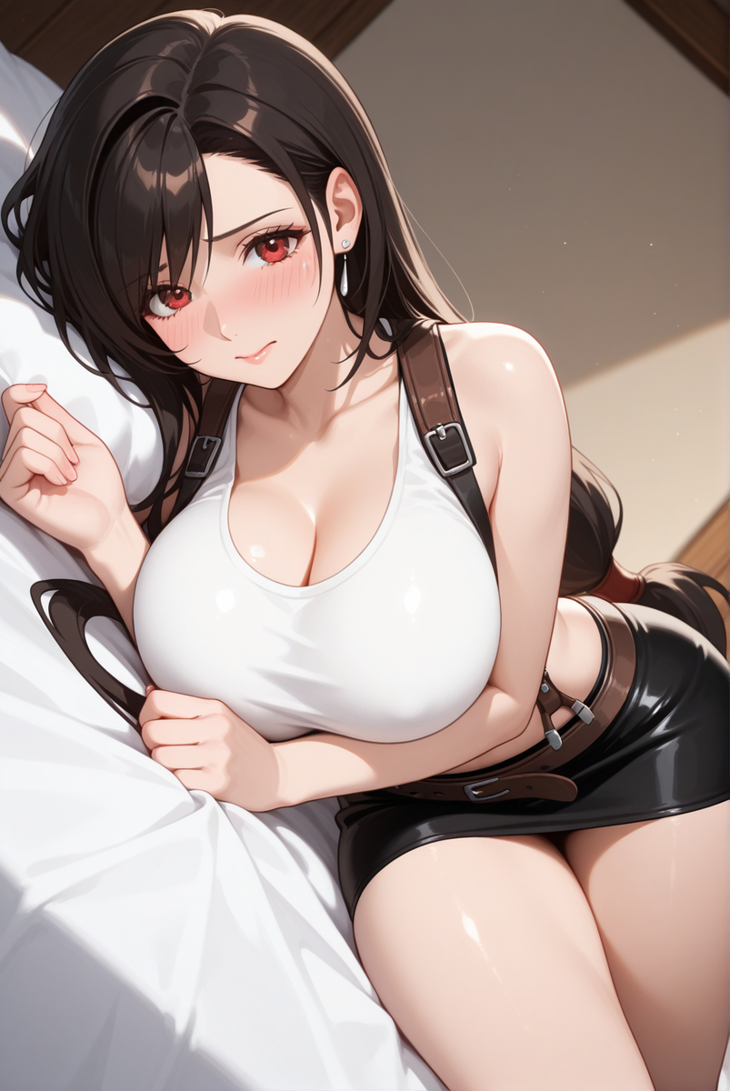 ティファ(横)-pixiv插画-作品交流服务