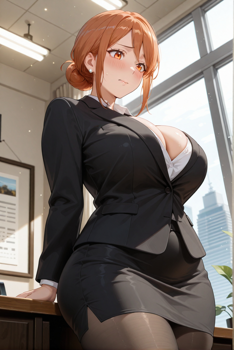 ガハママ(OL下から)-pixiv插画-作品交流服务