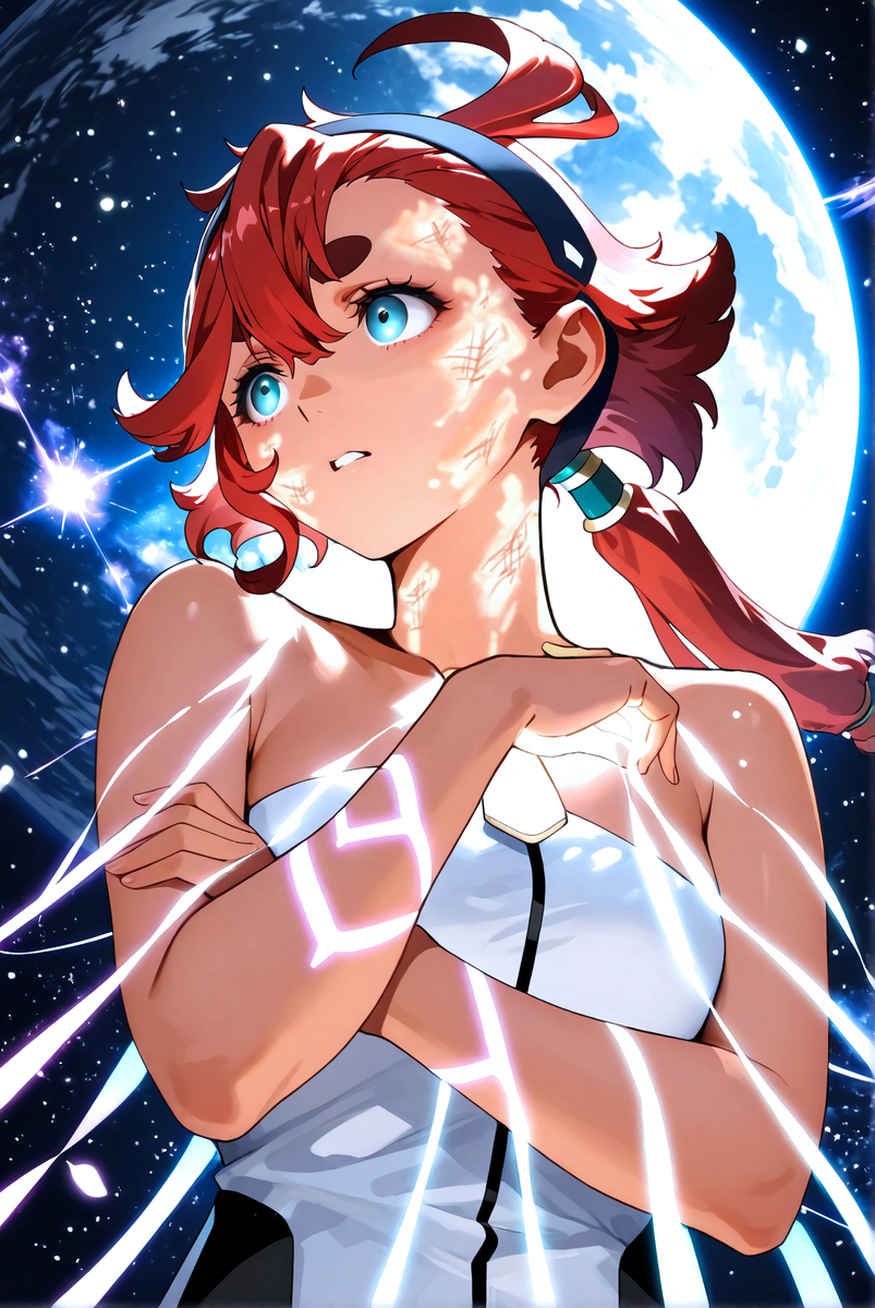 スレッタ(本気)-pixiv插画-作品交流服务