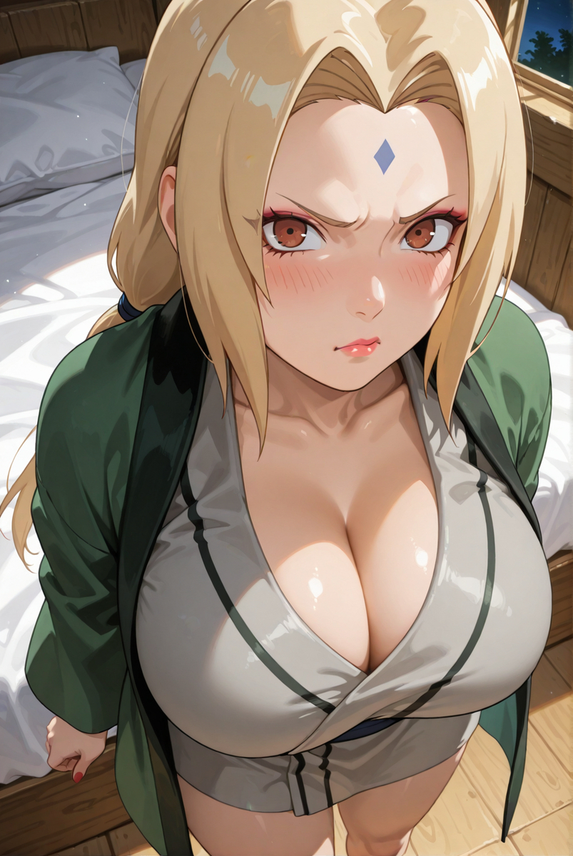 綱手(怒られてたけど)-pixiv插画-作品交流服务