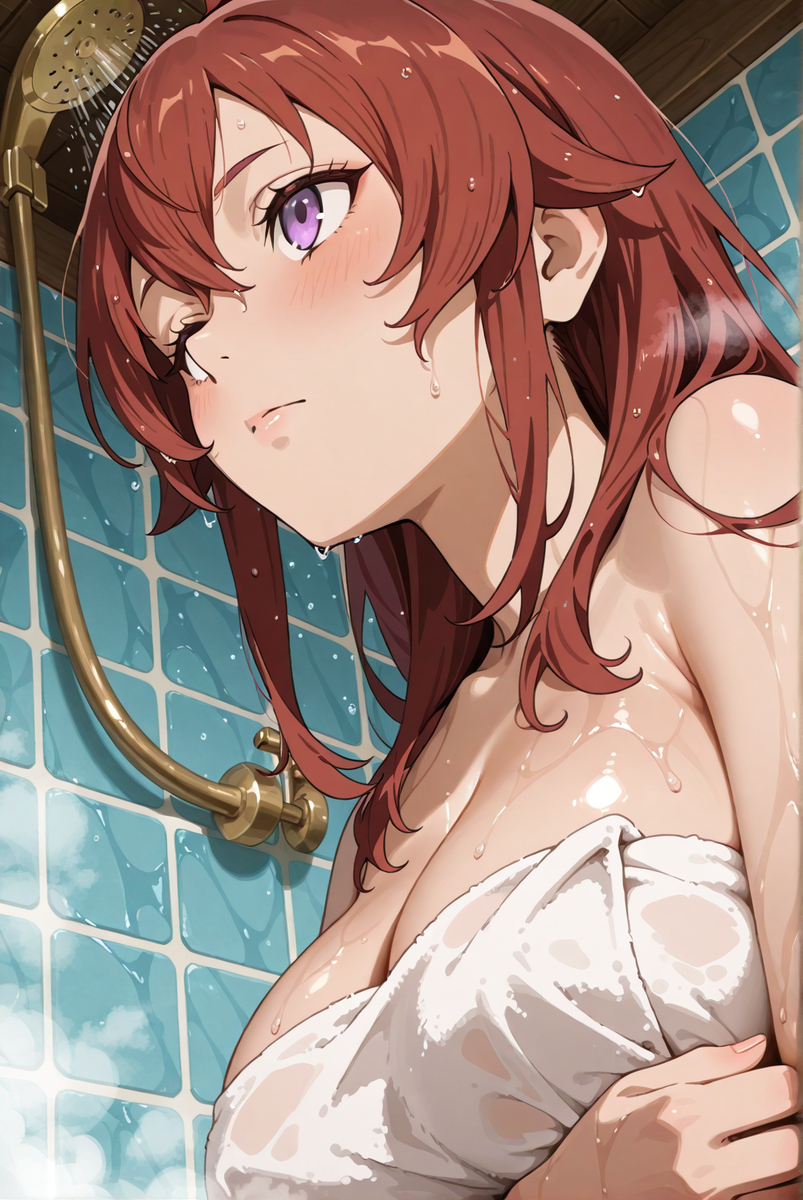 リーリャ(シャワー)-pixiv插画-作品交流服务