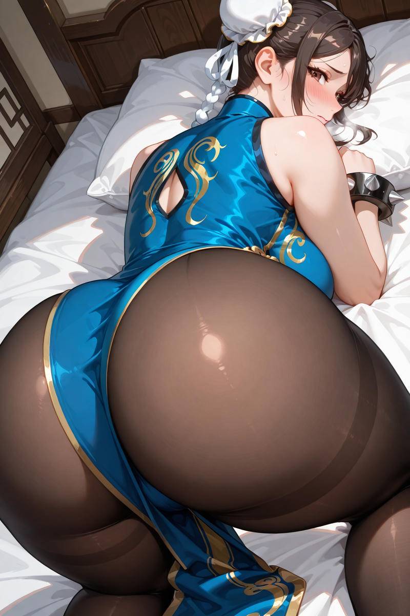 春麗(後ろ詰め合わせ)-pixiv插画-作品交流服务