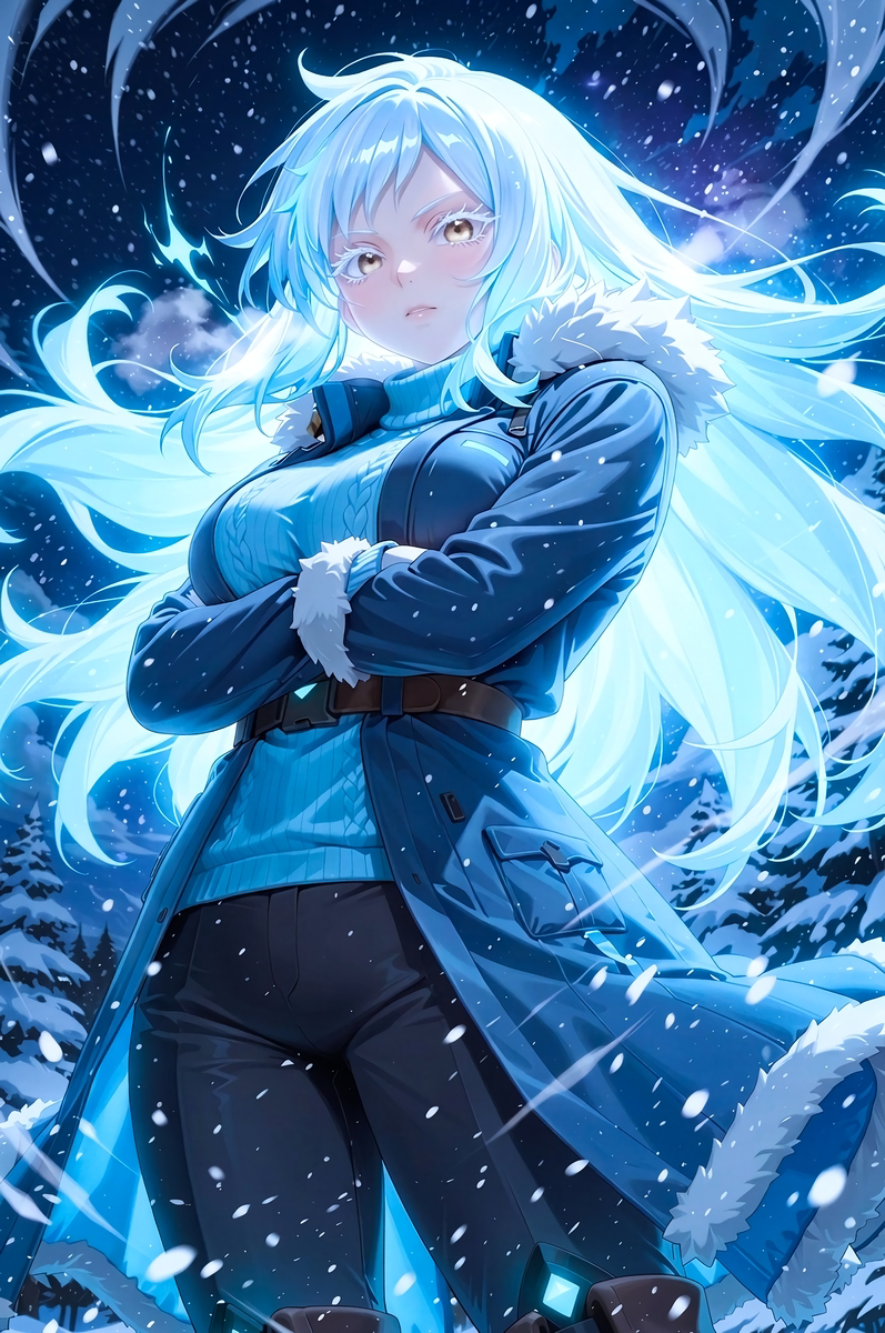 蒼(仁王立ち)-pixiv插画-作品交流服务
