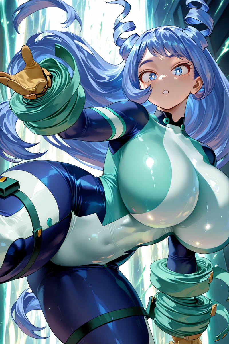 ねじれ(コスチュームポーズ)-pixiv插画-作品交流服务