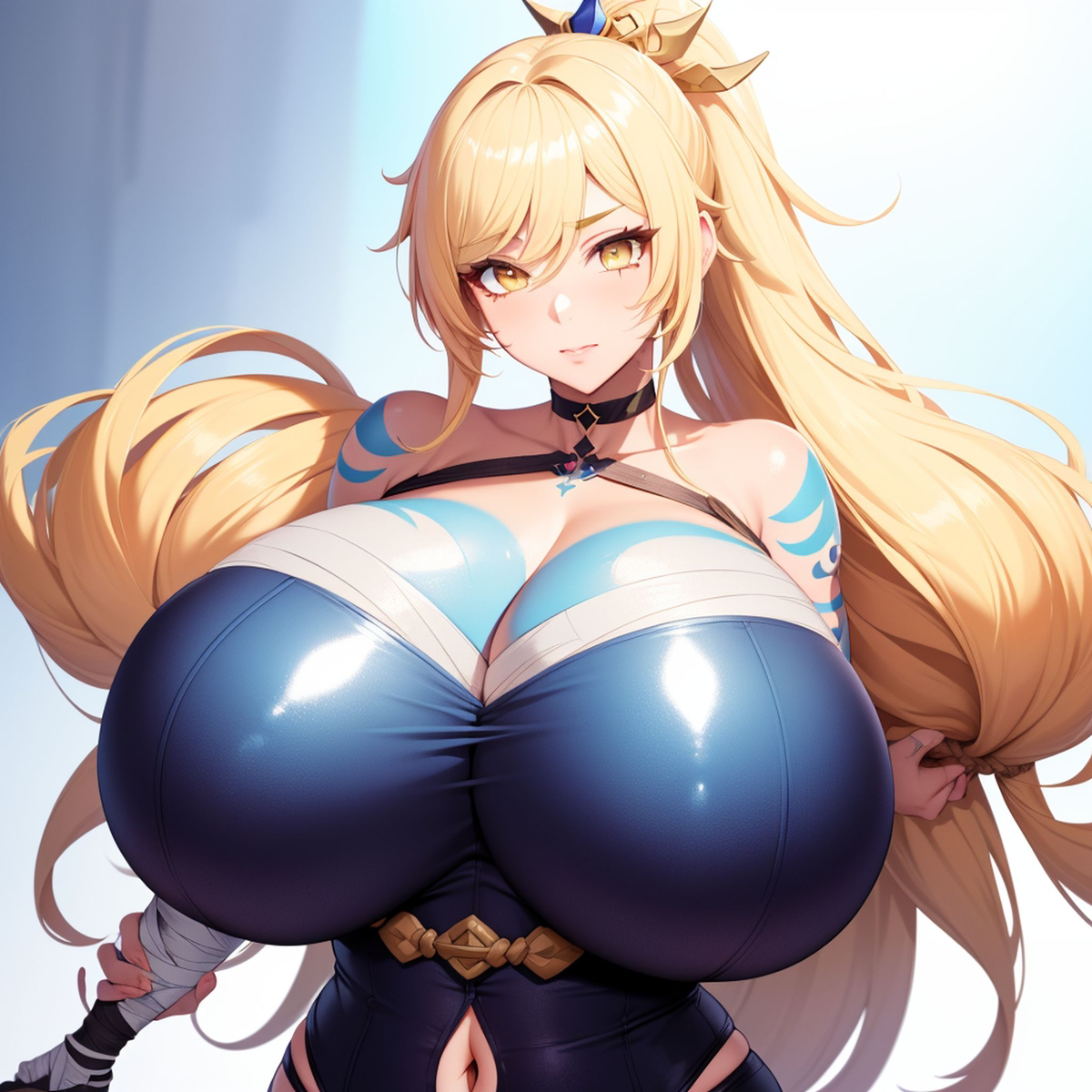 魅惑の谷間-pixiv插画-作品交流服务