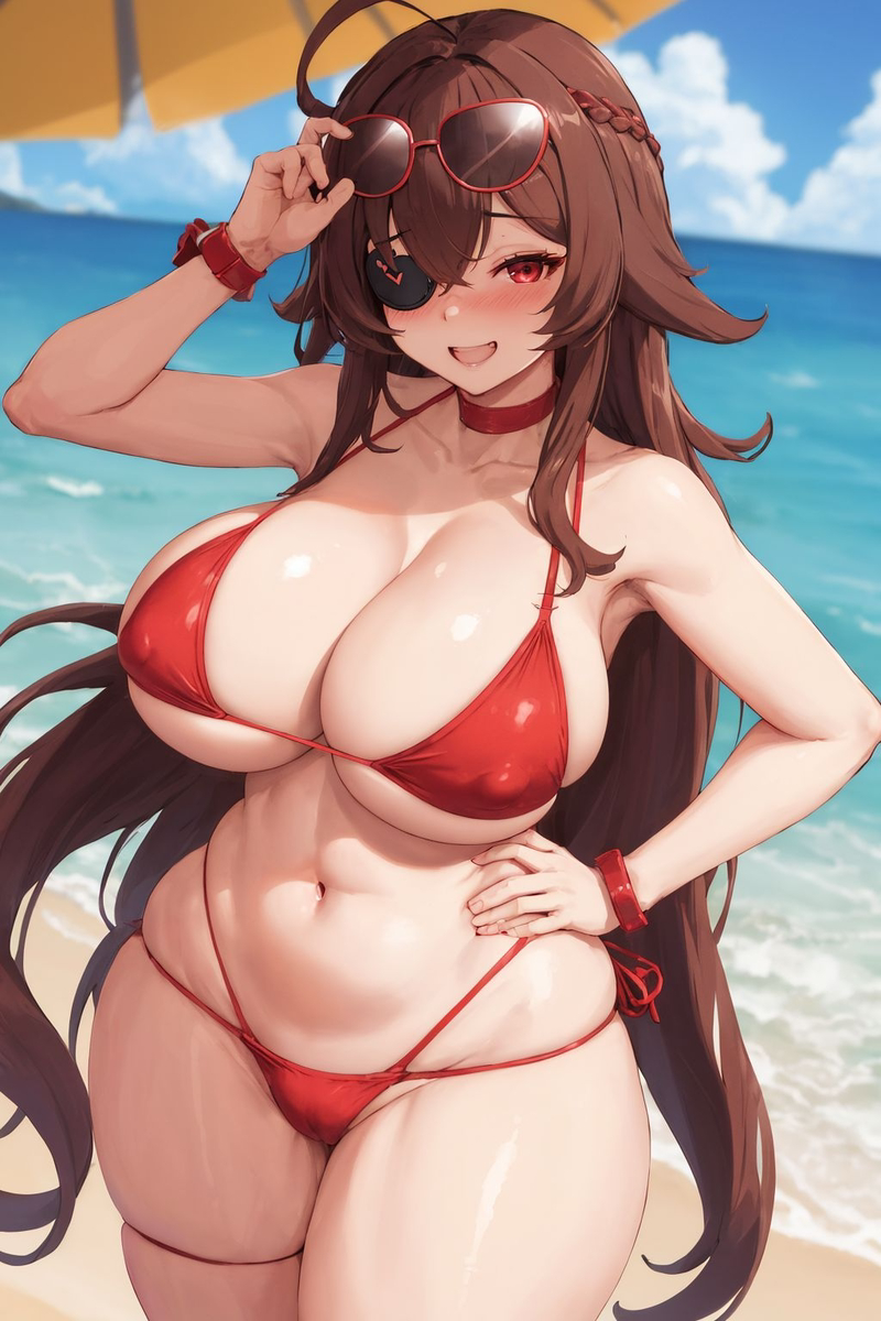 胡桃(原神)-pixiv插画-作品交流服务