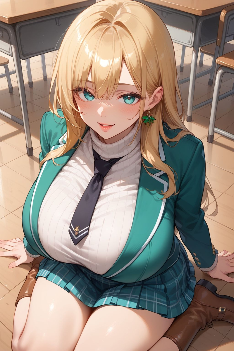 柏崎星奈のセクシーな魅力-pixiv插画-作品交流服务