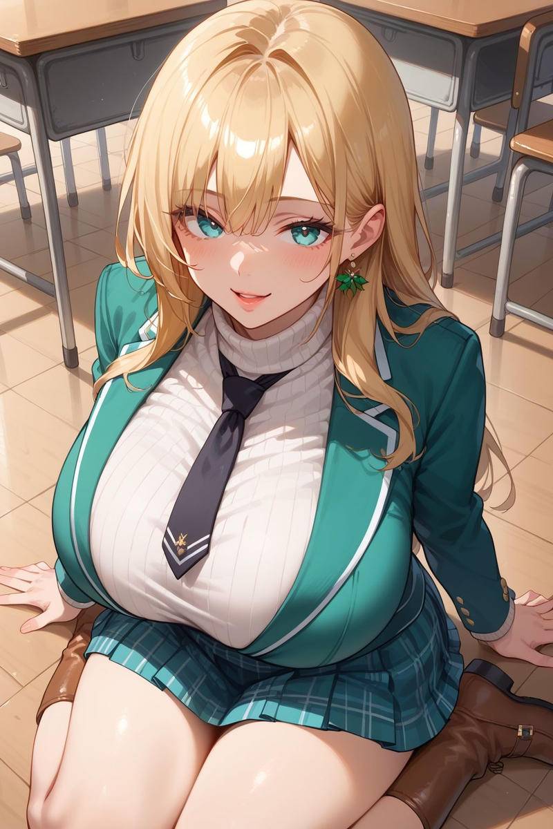 柏崎星奈のセクシーな魅力-pixiv插画-作品交流服务