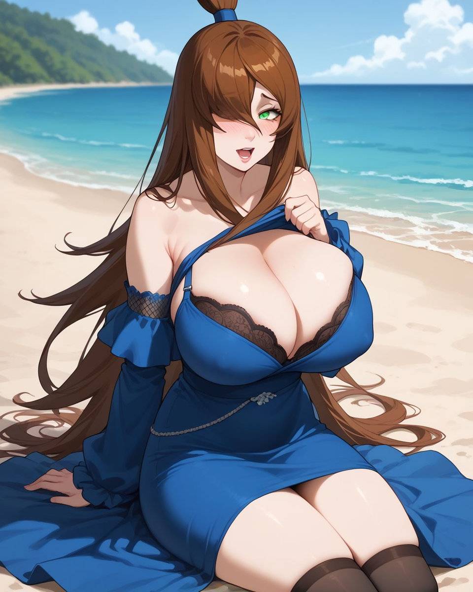 图片[3]-照美メイ ナルト – 黒ストッキングの霧艶-pixiv插画-作品交流服务