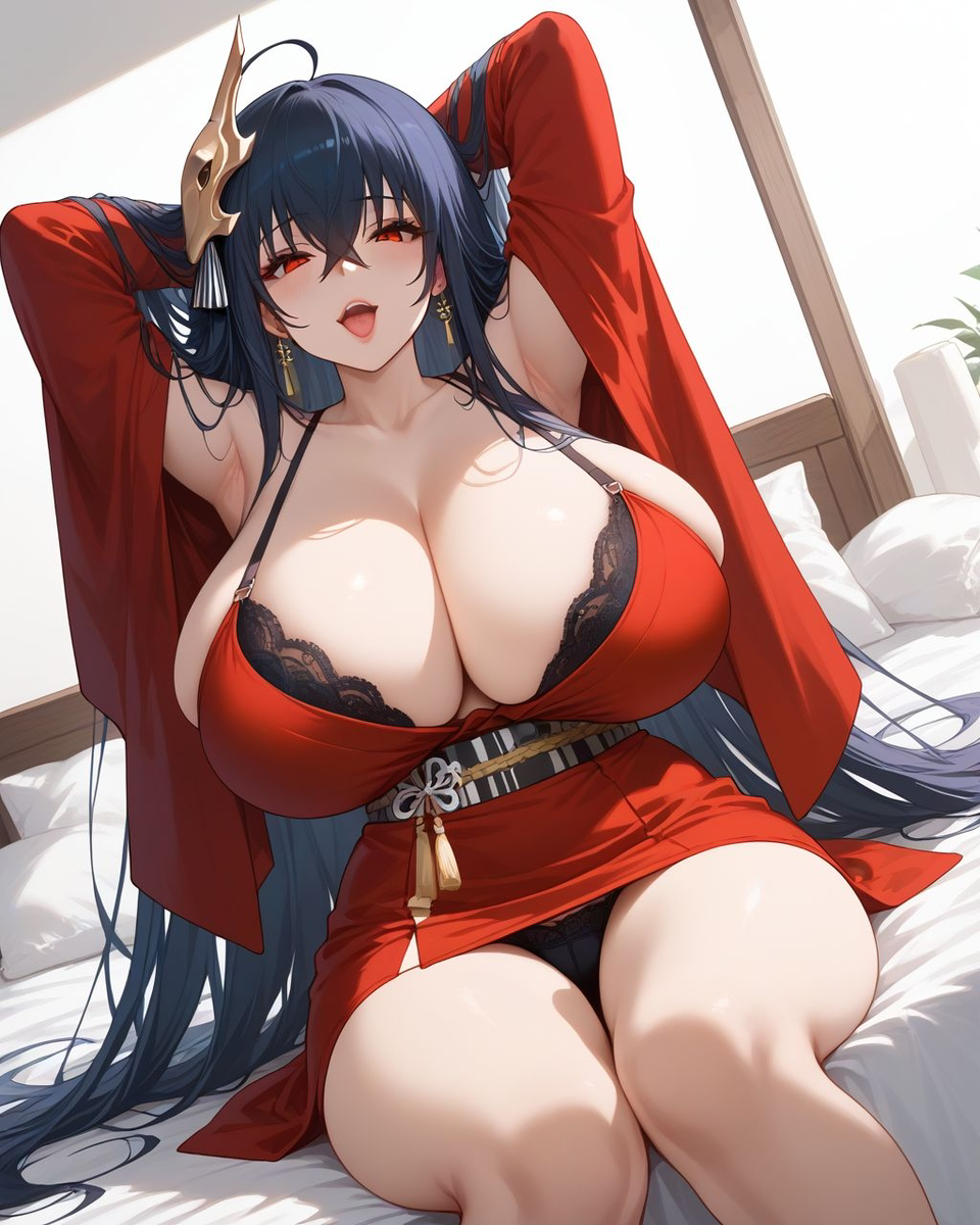 大鳳 アズールレーン - フェニックスモチーフビキニ 魅惑-pixiv插画-作品交流服务