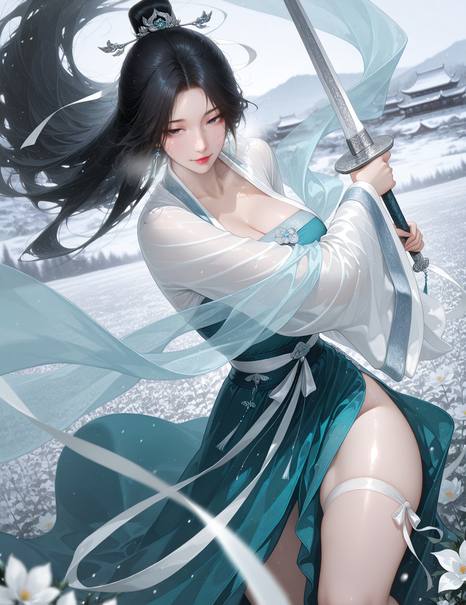 图片[11]-女侠2-pixiv插画-作品交流服务