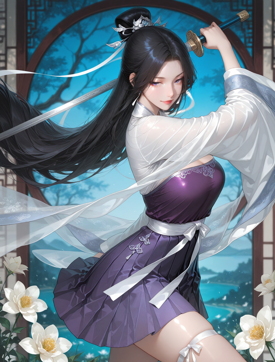 图片[13]-女侠2-pixiv插画-作品交流服务