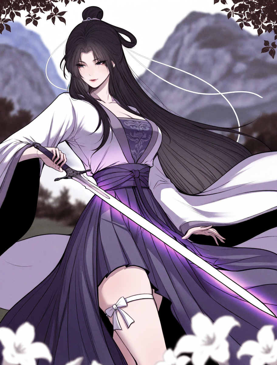 女侠3-pixiv插画-作品交流服务