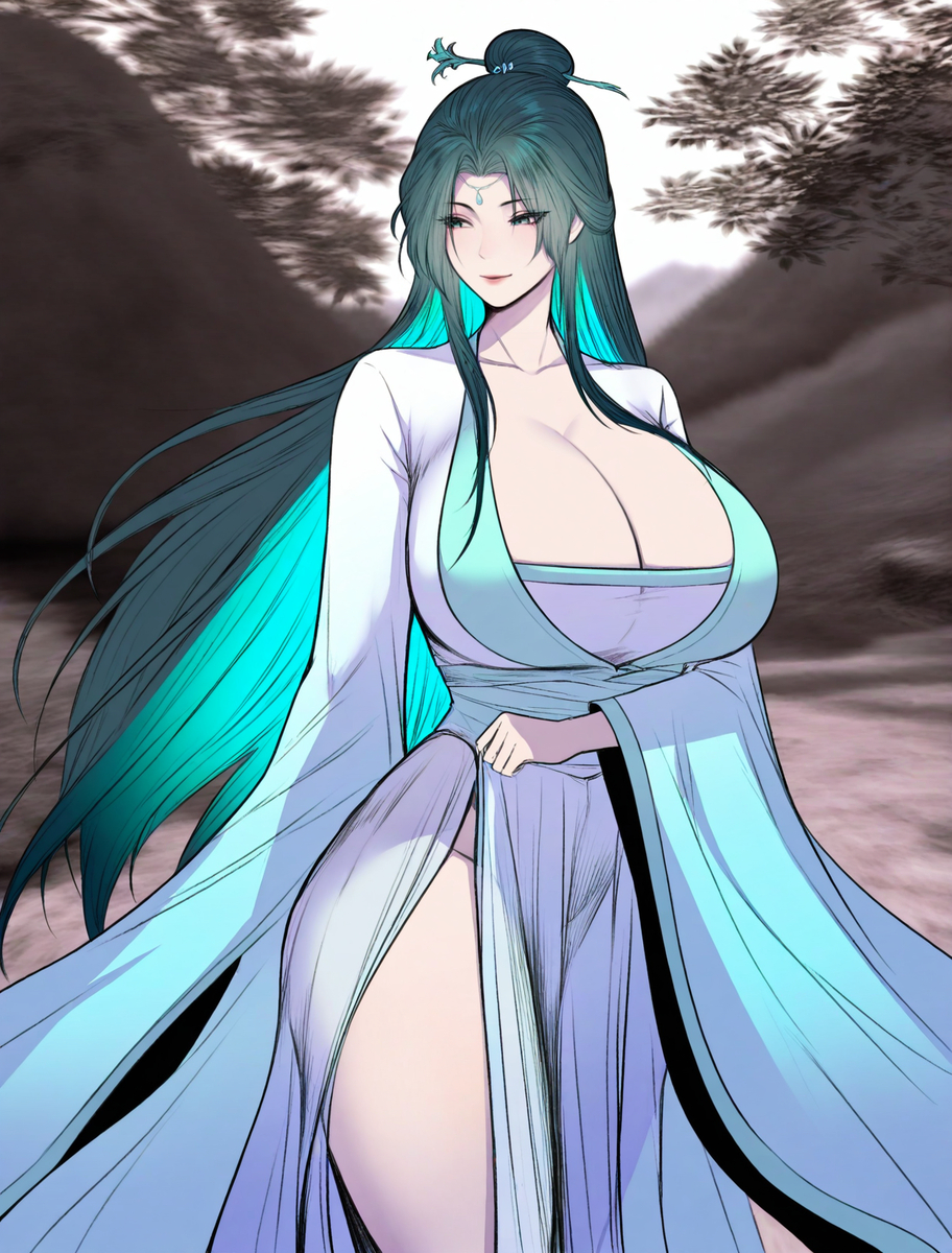 女侠3-pixiv插画-作品交流服务