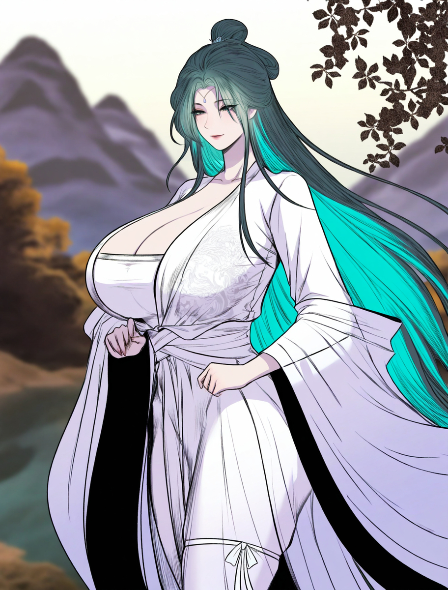 女侠3-pixiv插画-作品交流服务