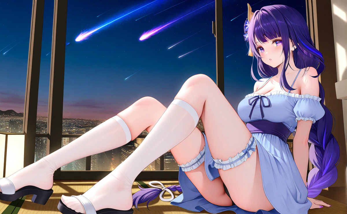 图片[5]-夜空下的等待-pixiv插画-作品交流服务