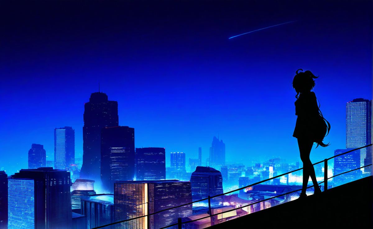 我于黎明前观望天边晨曦的初起-pixiv插画-作品交流服务