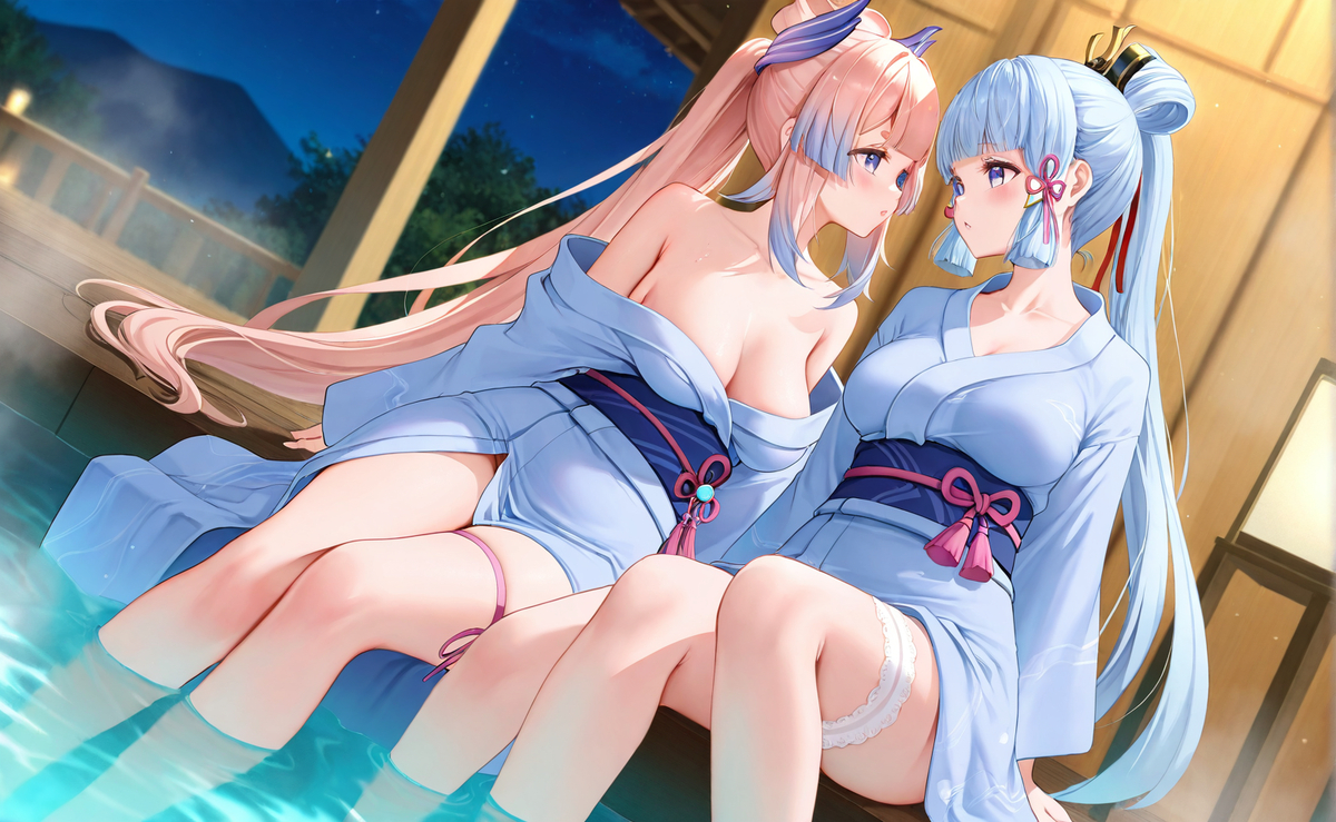 泡温泉-pixiv插画-作品交流服务