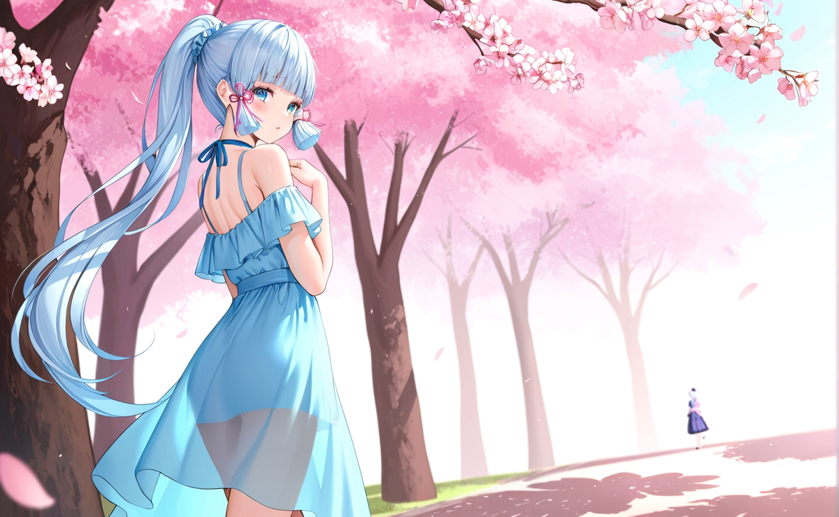 一起走一段吗？-pixiv插画-作品交流服务