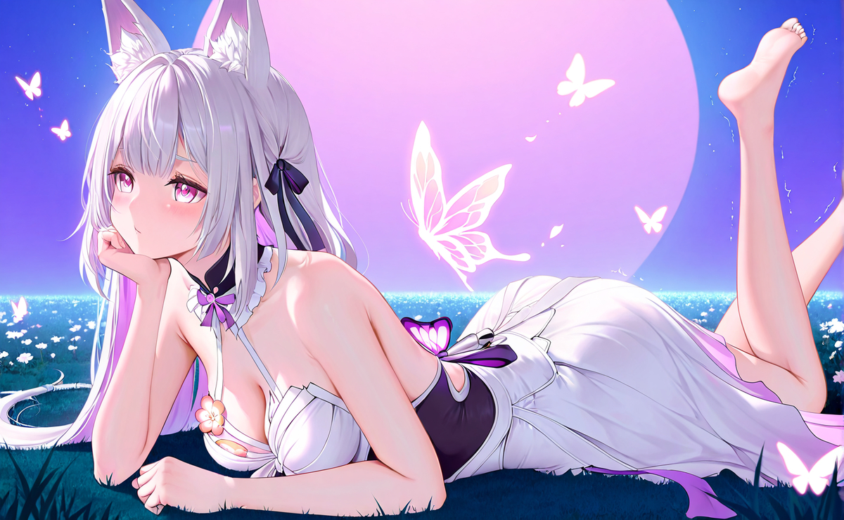 狐娘-pixiv插画-作品交流服务