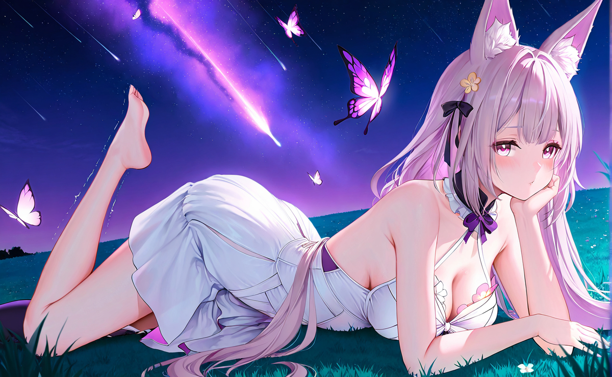 狐娘-pixiv插画-作品交流服务