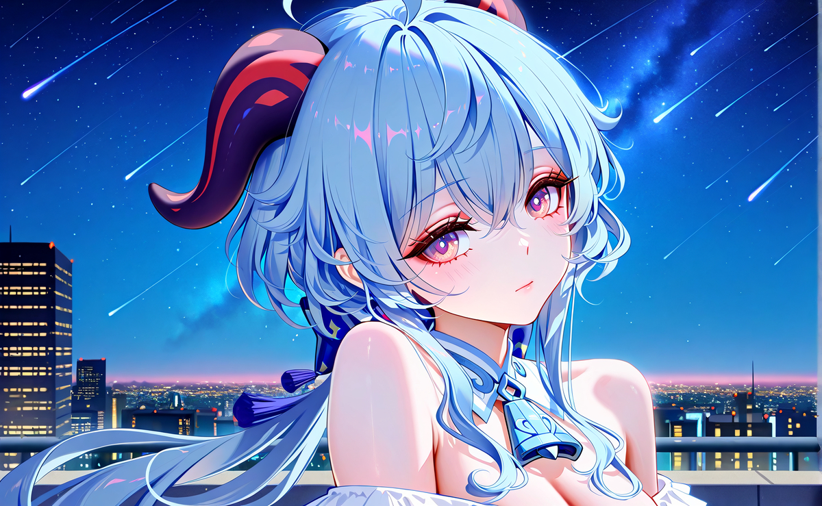 今日份的甘雨-pixiv插画-作品交流服务