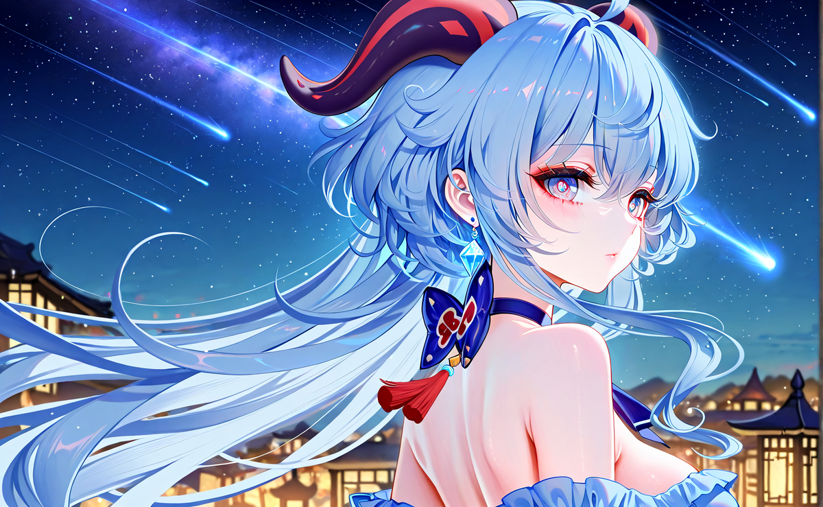 今日份的甘雨-pixiv插画-作品交流服务