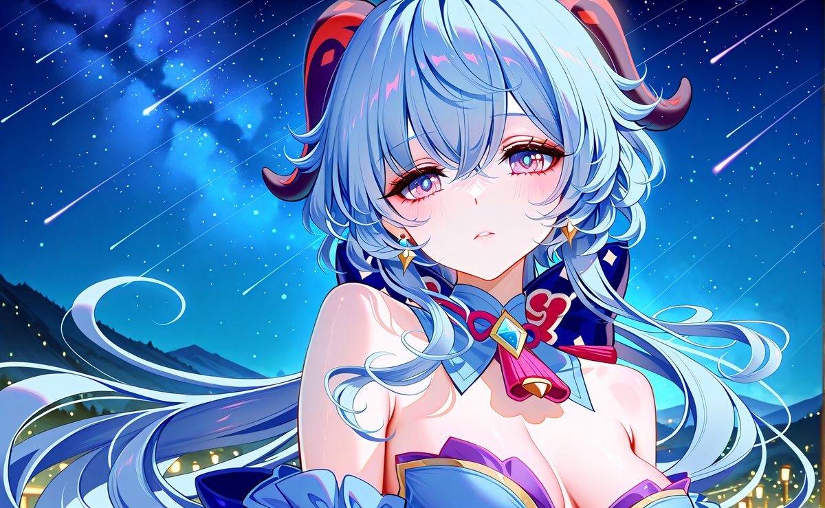 今日份的甘雨-pixiv插画-作品交流服务