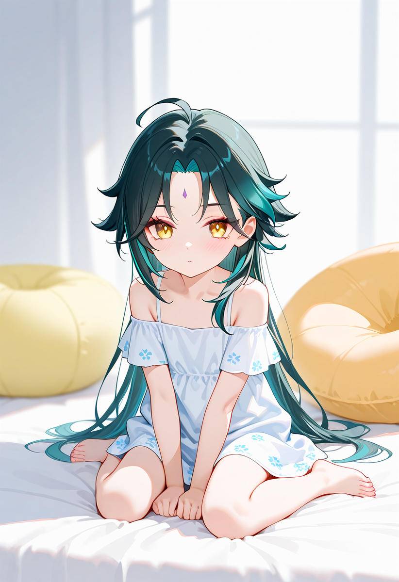图片[5]-今日份的魈萝莉-pixiv插画-作品交流服务